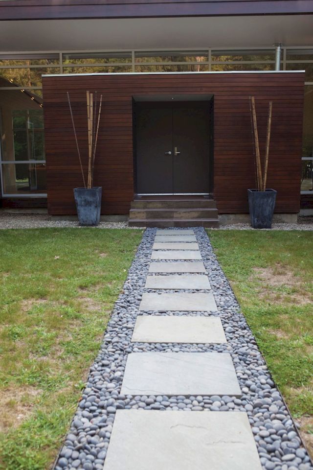 Custom poured concrete steps with Ashlar Slate stamped finish in Elk Grove, CA